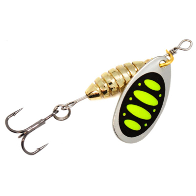 Блесна вращающаяся Mottomo Bug Blade #1 5.5g цв. Silver 23