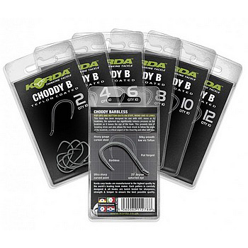 Крючок Korda Choddy Barbless-10 KCHB10