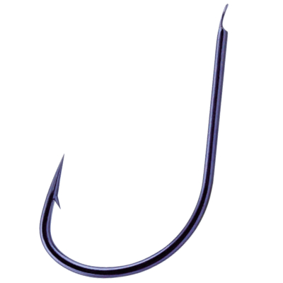 Крючок одинарный с поводком BKK Ready Rig Diamond - Keiryu BN (A-BW-2618) #6, Ø 0.18, 70cm (10шт)