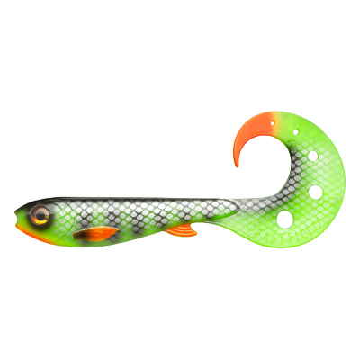 Силиконовая приманка XXL Eastfield Wingman Curly 23см 77гр цв. Pripyat Perch