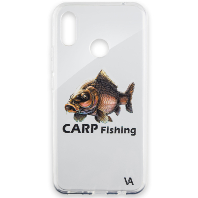 Чехол силиконовый Veduta Huawei P Smart Plus - Carp Fishing