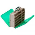 Ящик Plano 111906 Magnum-Sndst.W/Green Lids (34.5cm x 29.7cm x 10.7cm)