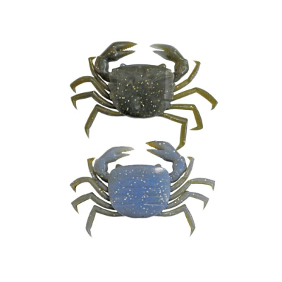 Краб съедобная резина Strike Pro Finesse Crab цв. blue swimmer