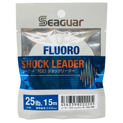 Лидер флюорокарбоновый Kureha FC Shock Leader 15m 25Lb