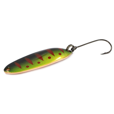 Блесна колеблющаяся Garry Angler Stream Leaf 3.0g. 3 cm.  цвет #5 UV