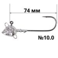 Призер Джиг-головка "Череп" на крючке BКК № 10.0 90/120* с дополнительной нижней петлей 70г.