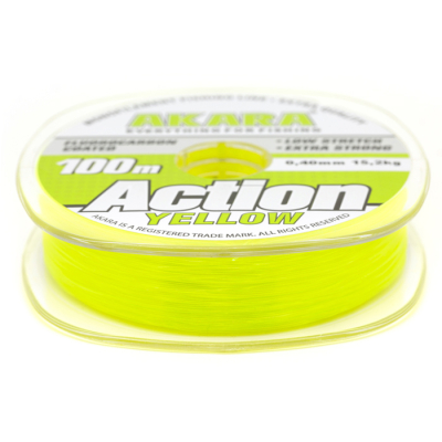 Леска Akara Action Yellow 100 м 0,32