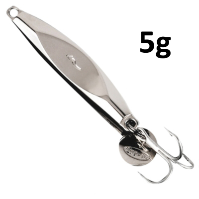 Блесна GT-BIO Freshwater Jigging #3 4.9см, 5гр, серебро