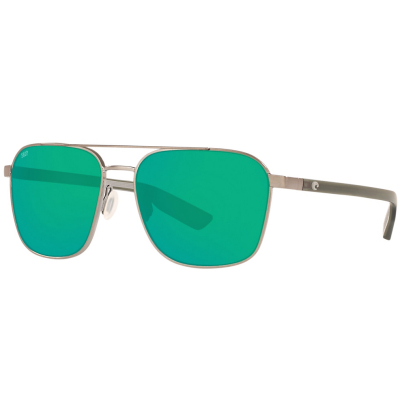 Очки поляризационные Costa Wader 580G Brushed Gunmetal/Green Mirror 580G, Large