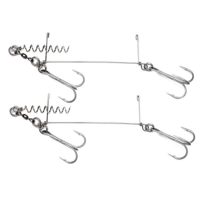 Оснастка для силикона Svartzonker Stinger Tackel Medium - 8,5cm 2/0 - 2 штуки