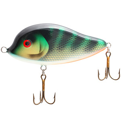 Джеркбейт Zettech Ирина-SS 80g/110mm цвет #Окунь