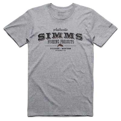 Футболка Simms Women's Working Class T-Shirt, Grey Heather, S