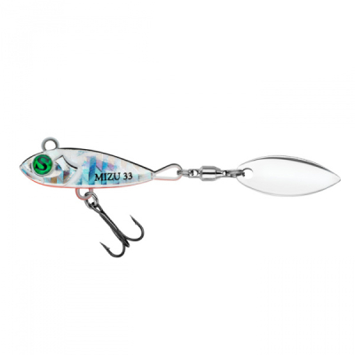 Блесна тейл-спиннер Sprut Mizu 33 (33mm/8g) цв. SBK