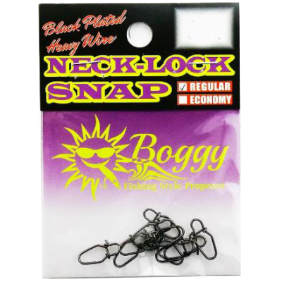 Застежки Boggi BG Neck Lock Snap Regular #0 50LB. 12 шт.