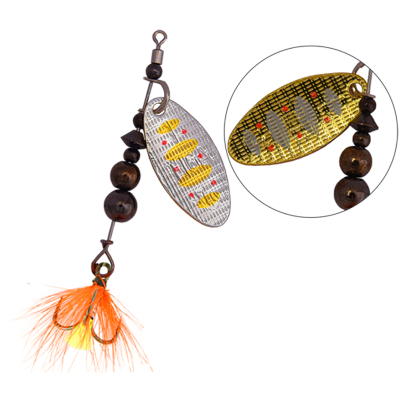 Блесна вращающаяся LureMax Tiga 7,2гр. цвет 011