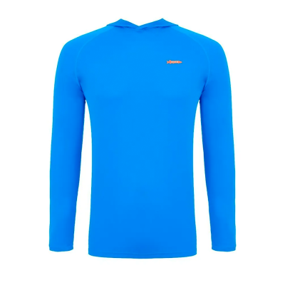 Футболка Pike Sunshield Hoodie Blue р. L