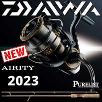 Новинки от компании Daiwa - катушки 23 Airity​ и спиннинги Purelist 2023​!