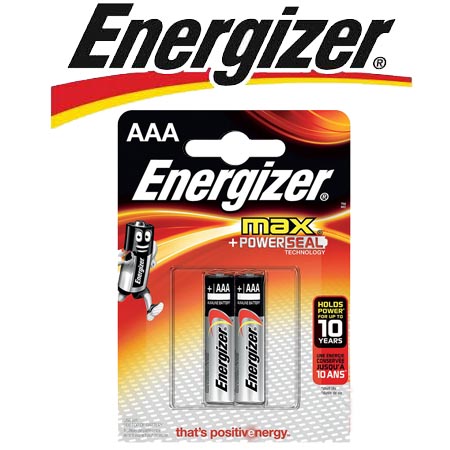 Energizer MAX E92/AAA 1.5V (2шт)