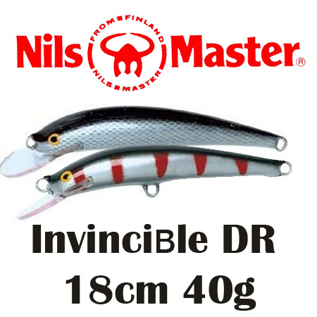Nils Master Invinciвle DR 18cm 40g (метал. лопасть)