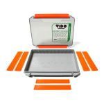 Коробка для приманок Vido Craft VD-2029 Open Door Box Orange Polarized Black, размер 25.5х19.5х3.5 см