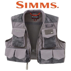 Simms Freestone Vest Hex Flo Camo Carbon
