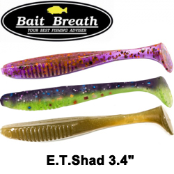 Bait Breath E.T.Shad 3.4"