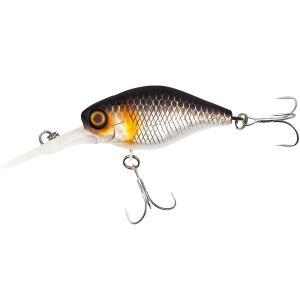 Воблер Jackall Diving Chubby 38 Silent цв. uv mat silver & black