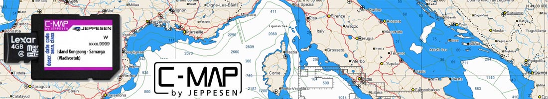 Карта C-MAP Lowrance EN-N608