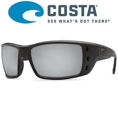 Costa Permit 580 P Black/Silver Mirror