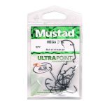 Крючки офсетные Mustad 37177NP-BN Mega Bite #1/0  7 шт.