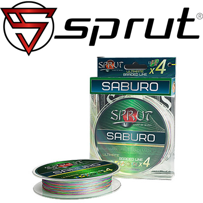 Sprut Saburo Soft Ultimate Braided Line x4 140m Multicolor