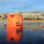Палатка зимняя Woodland Ice fish 2, 165х165х185 см (оранжевый) NEW