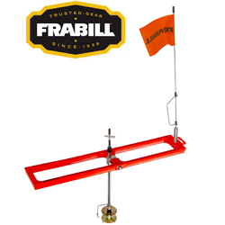Frabill Arctic Fire Real Tip-Up Orange