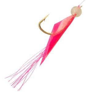 Сабики BKK Micro Flash - NFA-01 (Pink natural fish skin + Green resin + Bottom Loop-Fluorocarbon) (A-BX-0023)