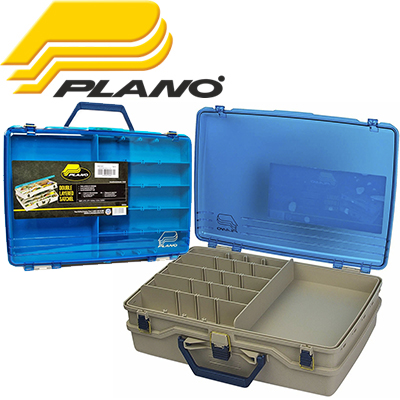 Plano 115503 Box-Beige W/Blue Lid