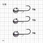 Джиг-головка Gamakatsu Bottom Knoker STR NSB 1/0 10g