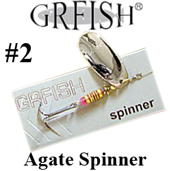 GRFish Agate Spinner #2 5g
