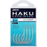 Крючок одинарный BKK Haku Livebait #5/0 (4шт)