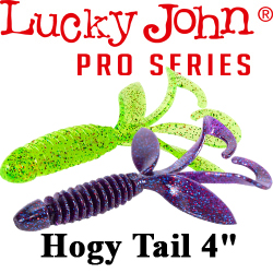 Lucky John Pro Series Hogy Tail 4"