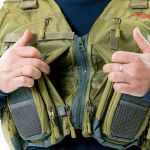 Жилет рыболовный разгрузочный Tramp Angler хаки, S/M