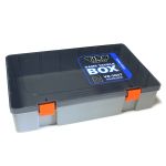 Коробка для приманок Vido Craft VD-3037 Game Tackle Box Open Space Polarized Black, размер 36х22.5х8 см