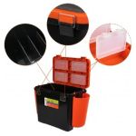 Ящик зимний Helios FishBox односекционный (19л) оранжевый