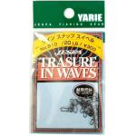 Вертлюжок с застёжкой Jespa No.810 Trasure in Waves 20lb., #0