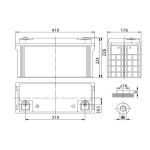 Аккумулятор Delta DT 12120