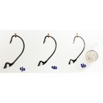 Крючки офсетные Trokar TK125 Magworm Hook № #4/0 (5 шт.)