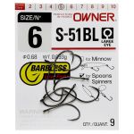 Одинарный крючок Owner Trout Salmons (S-51BC) 51627-04