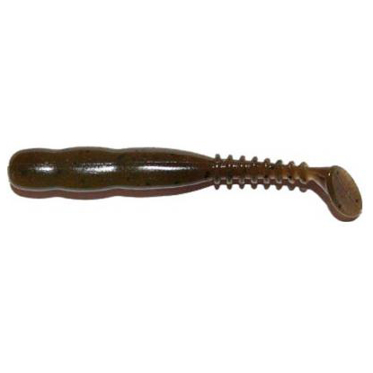 Силиконовая приманка Reins Rockvibe Shad 4" цв. 002 Green Pumpkin