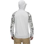 Термофутболка Simms SolarFlex Hoody - Print, Woodland Camo/Carbon Heather, XXL