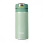 Термокружка Tiger MMX-A020 Mint Green 0,2 л (цвет мятно-зеленый, откидная крышка на кнопке)