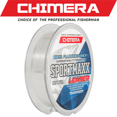Chimera Sportmaxx 100% Fluorocarbon Leader Transparent 50m